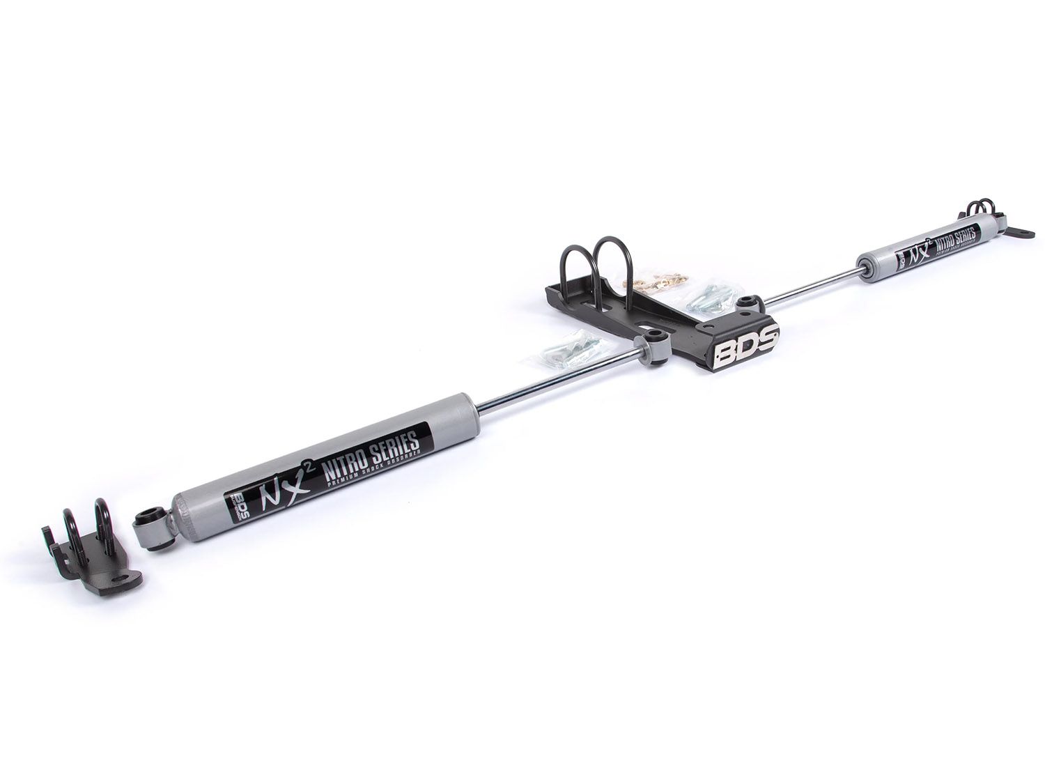 Cherokee 1984-2001 Jeep 4WD - NX2 Dual Steering Stabilizer by BDS