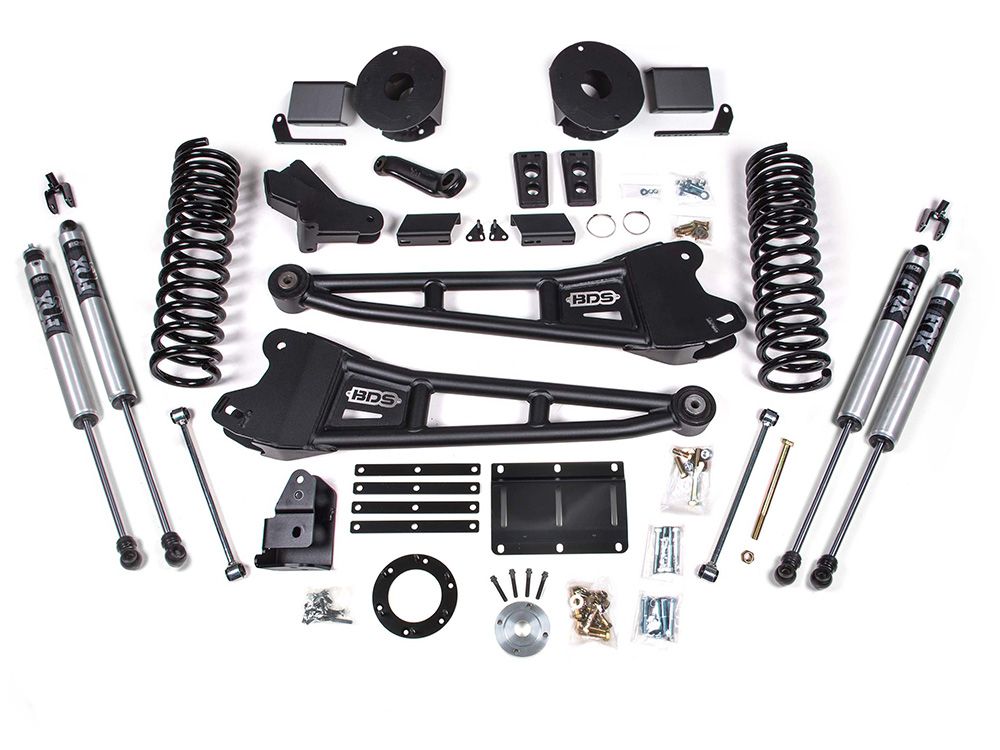 6" 2014-2018 Dodge Ram 2500 4WD (w/diesel engine & factory air ride) Radius Arm Lift Kit by BDS Suspension