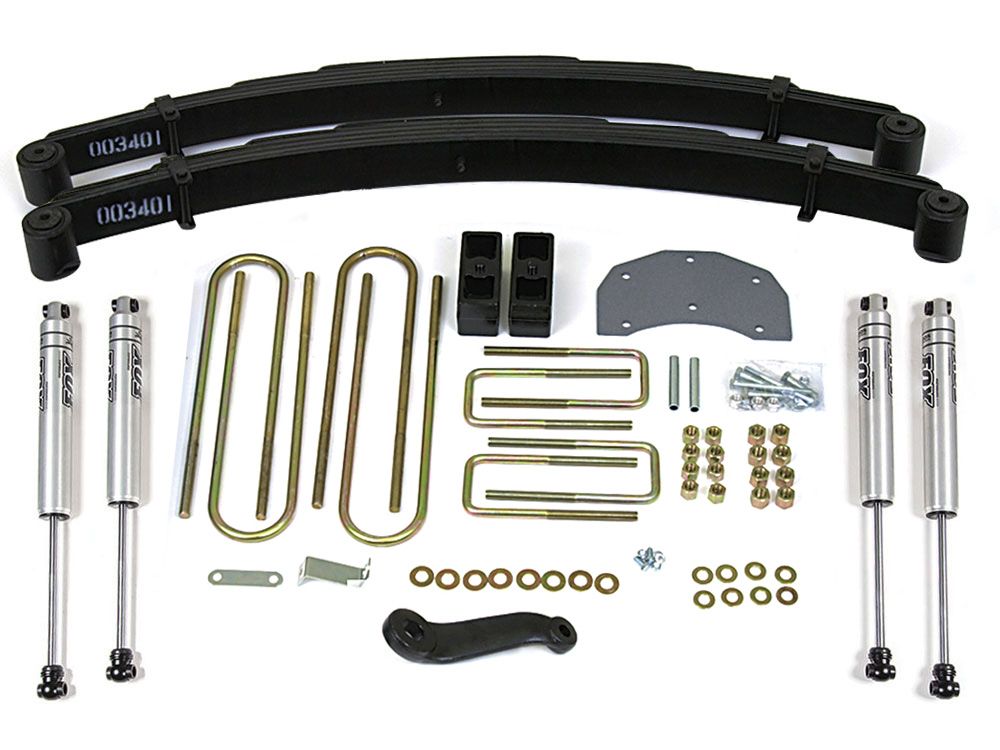 4" 1980-1996 Ford F350 4WD Lift Kit by BDS Suspension