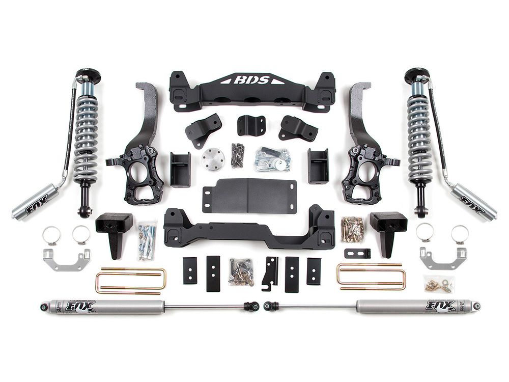 6" 2009-2013 Ford F150 4WD Fox DSC CoilOver Lift Kit by BDS Suspension