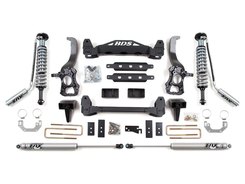 6" 2009-2013 Ford F150 2WD Fox CoilOver Lift Kit by BDS Suspension