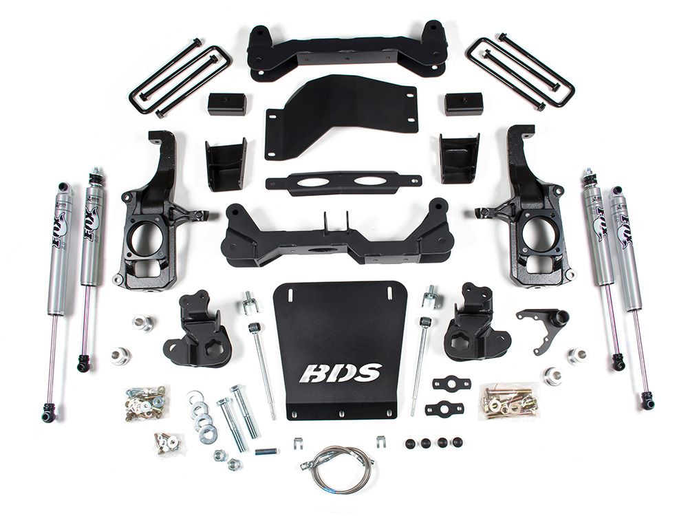 4.5" 2011-2019 GMC Sierra 2500HD/3500HD 4WD & 2WD Lift Kit by BDS Suspension