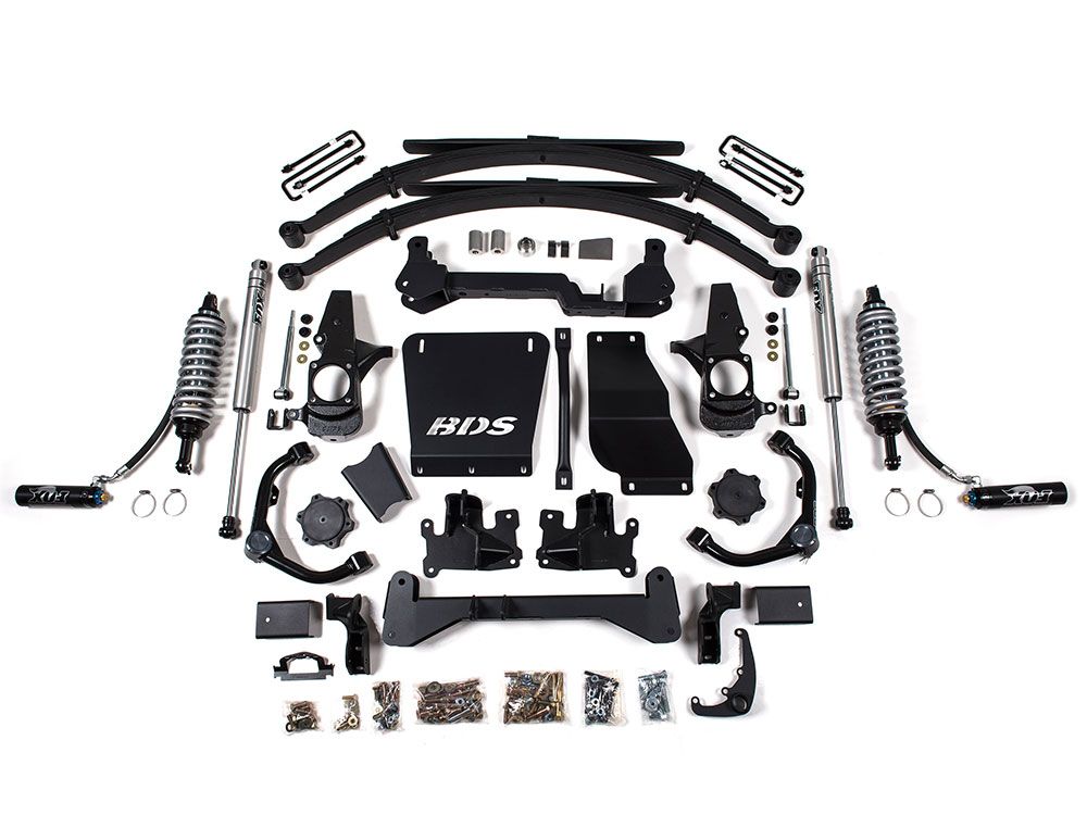 6.5" 2001-2010 GMC Sierra 2500HD/3500 4WD - Fox Coil-Over Lift Kit by BDS Suspension