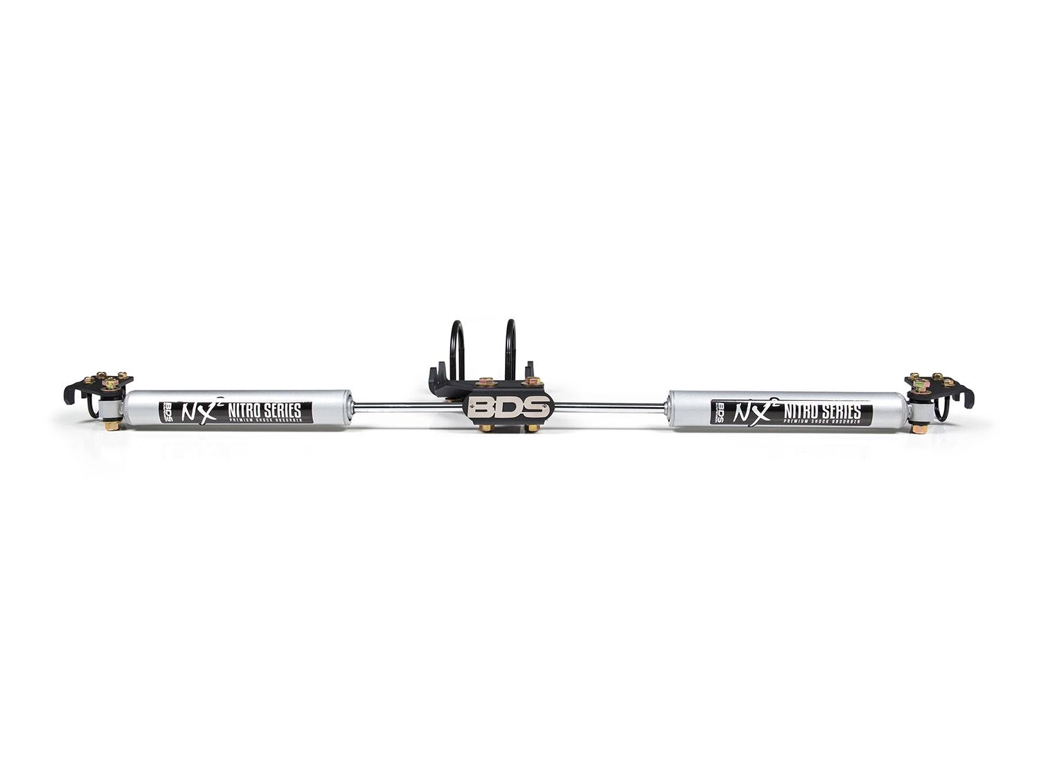 F250 / F350 Super Duty 2005-2024 Ford 4WD - BDS NX2 Dual Steering Stabilizer by BDS