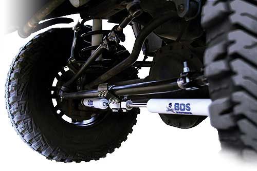 Grand Cherokee WJ 1999-2004 Jeep 4WD - Dual Steering Stab Brckt by BDS Suspension