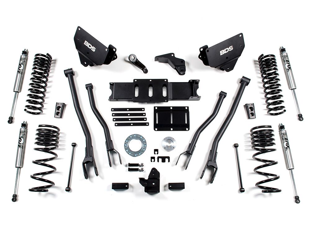 5.5" 2014-2018 Dodge Ram 2500 4WD (w/gas engine) 4-Link Lift Kit by BDS Suspension