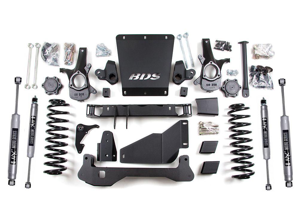 6.5" 2000-2006 GMC Yukon XL 1500 4WD High Clearance Lift Kit by BDS Suspension