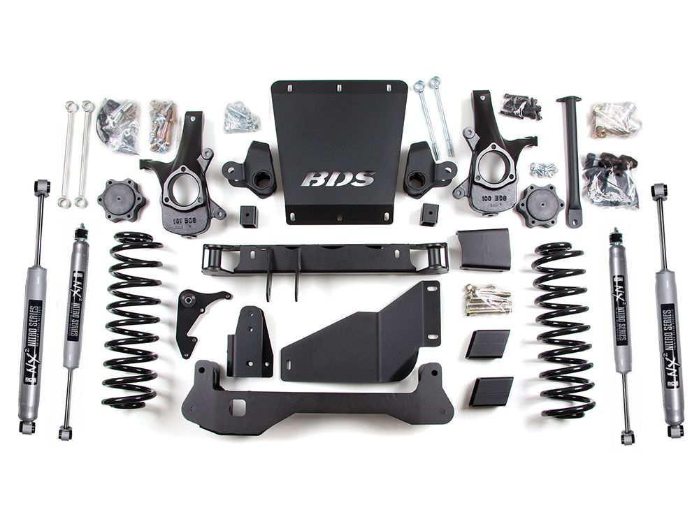 6.5" 2001-2006 Cadillac Escalade AWD High Clearance Lift Kit by BDS Suspension