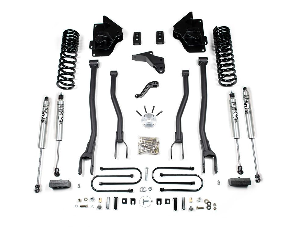 4" 2013-2018 Dodge Ram 3500 4WD (w/diesel engine) 4-Link Lift Kit by BDS Suspension