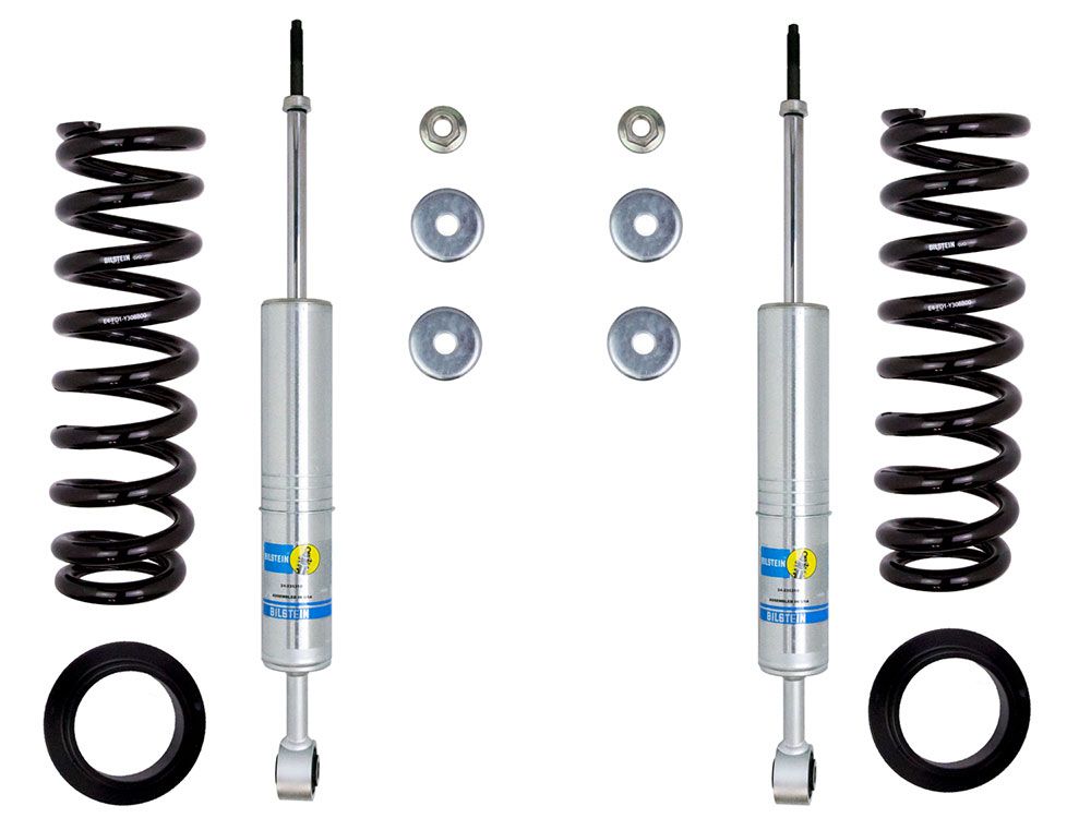 Tundra 2007-2021 Toyota 4wd & 2wd - Bilstein FRONT 6112 Series Coil-Over Kit (Adjustable Height .75"-2.5" Front Lift)