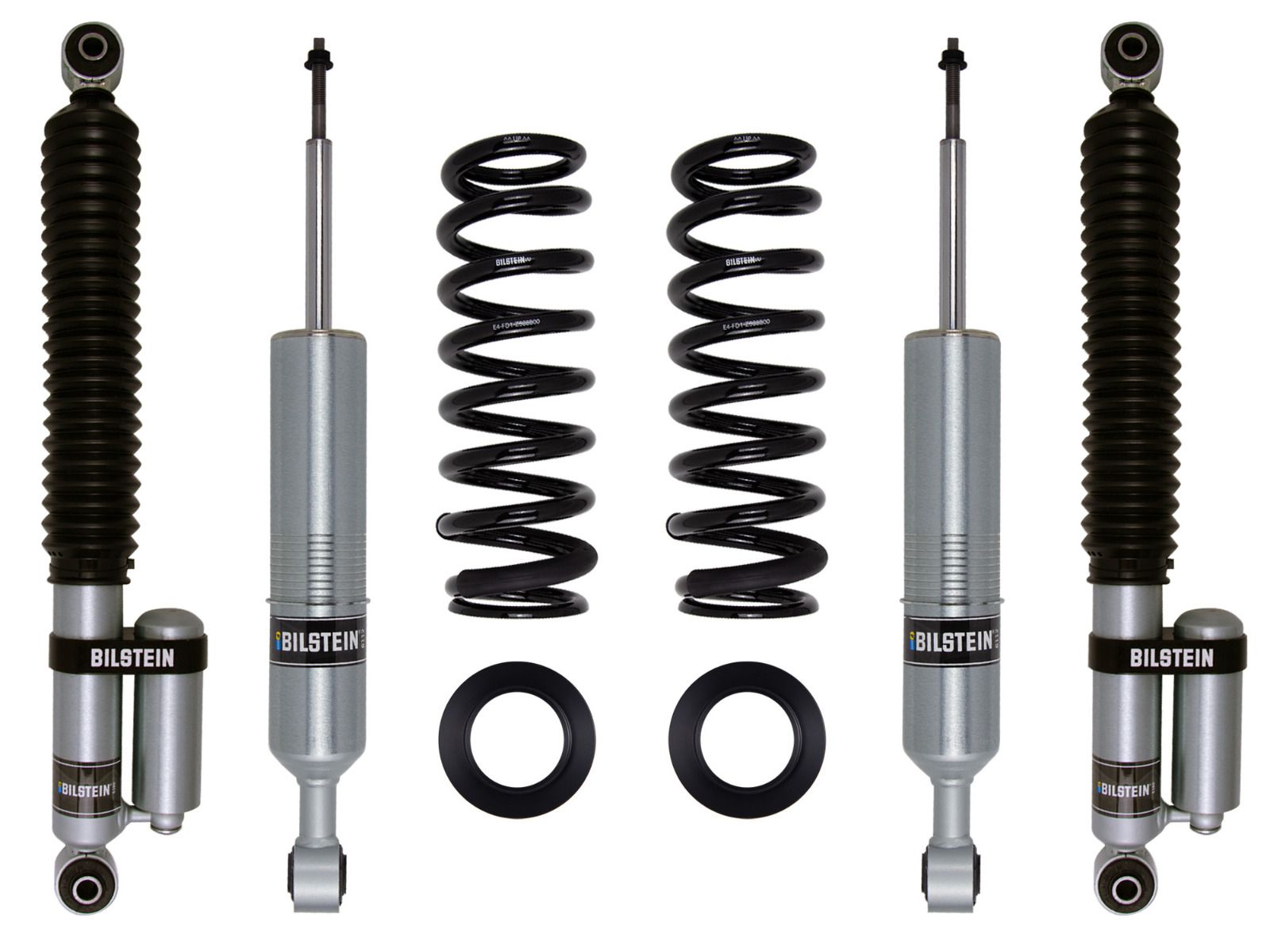 Canyon 2015-2022 GMC 4wd & 2wd - Bilstein 6112 Series Adjustable Height Coil-Over / 5160 Series Reservoir Shock Kit (Set of 4)