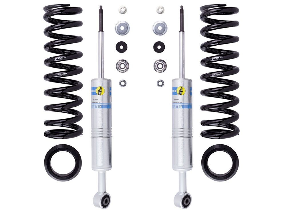 4Runner 2010-2023 Toyota 4wd & 2wd - Bilstein FRONT 6112 Series Coil-Over Kit (Adjustable Height 0"-2.5" Front Lift)