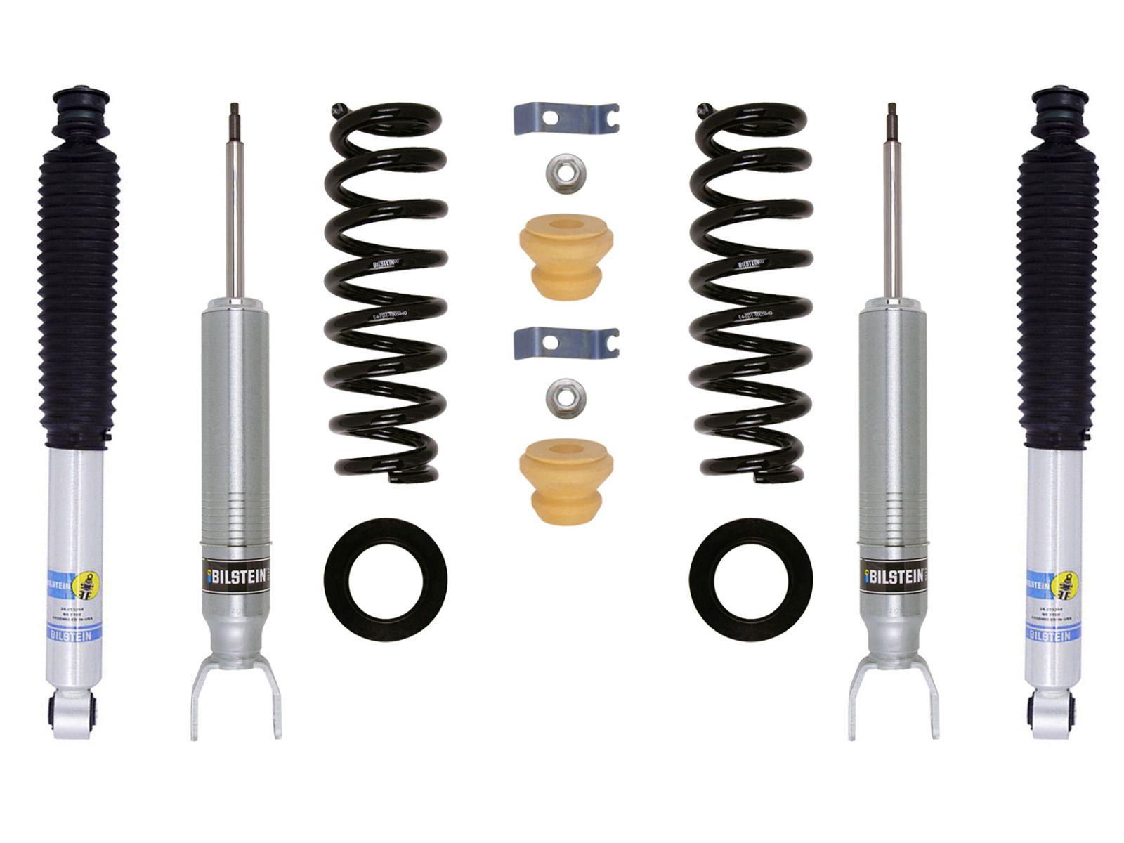 Ram 1500 2019-2024 Dodge 4wd - Bilstein 6112 Series Adjustable Height Coil-Over / 5100 Series Reservoir Shock Kit (Set of 4)