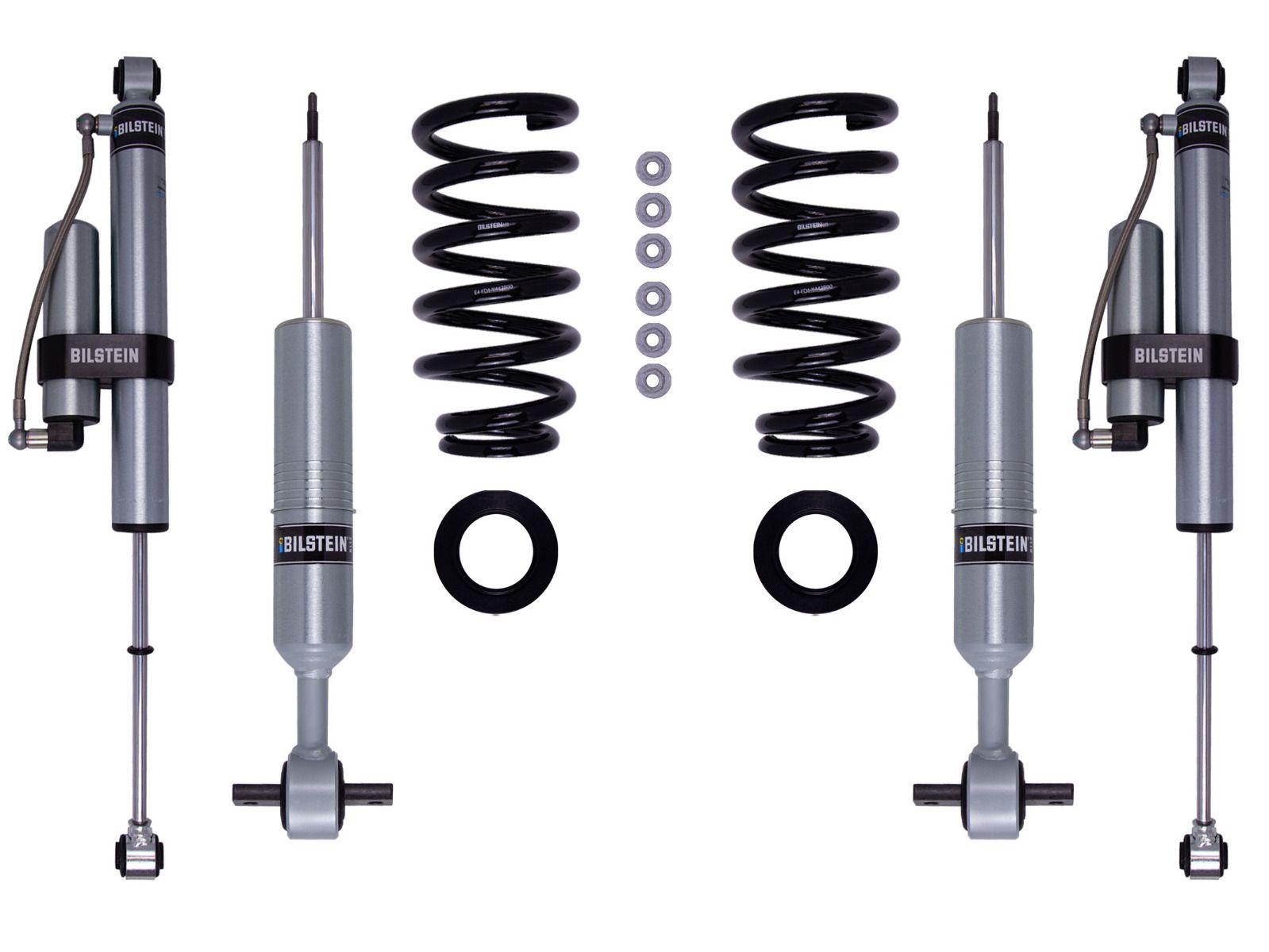 Sierra 1500 2019-2024 GMC 4wd - Bilstein 6112 Series Adjustable Height Coil-Over / 5160 Series Reservoir Shock Kit (Set of 4)