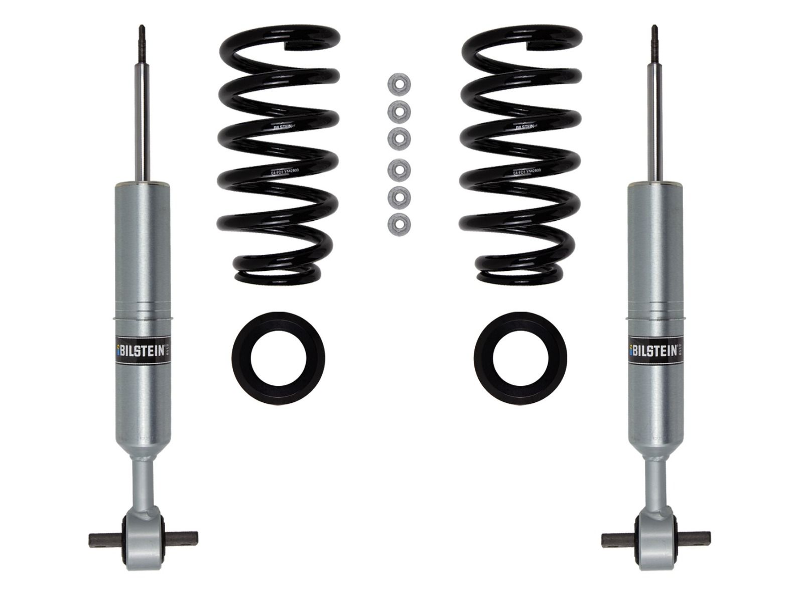 Sierra 1500 AT4 2019-2024 GMC - Bilstein FRONT 6112 Series Coil-Over Kit (Adjustable Height 0"-1.2" Front Lift)