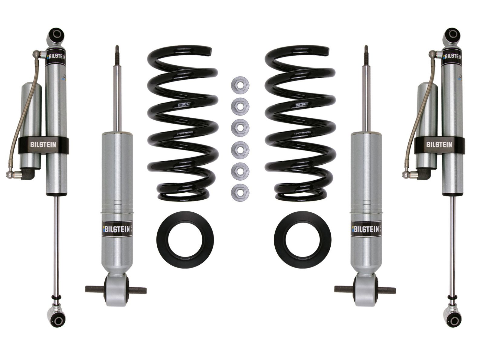 Silverado 1500 2007-2013 Chevy 4WD - Bilstein 6112 Series Adjustable Height Coil-Over / 5160 Series Reservoir Shock Kit (Set of 4)