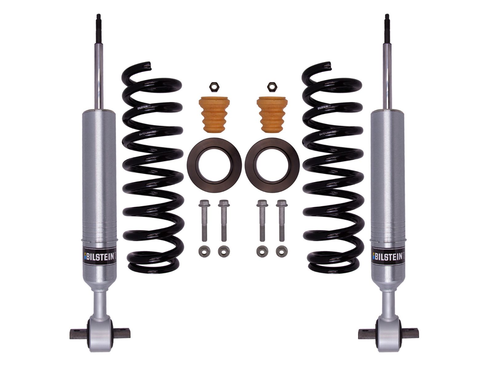 F150 2015-2020 Ford 4wd - Bilstein Front 6112 Series Coil-Over Kit (Adjustable Height 0-2" Front Lift)