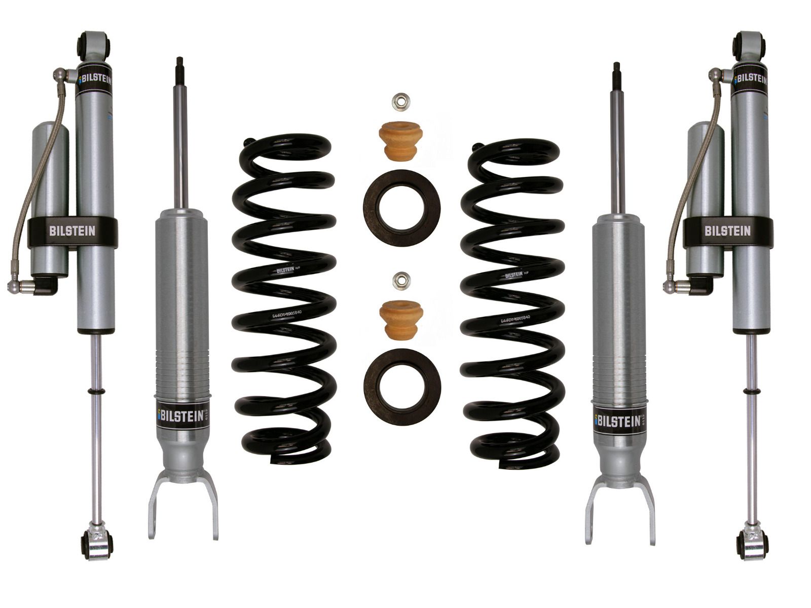 Ram 1500 2009-2018 Dodge 4wd - Bilstein 6112 Series Adjustable Height Coil-Over / 5160 Series Reservoir Shock Kit (Set of 4)