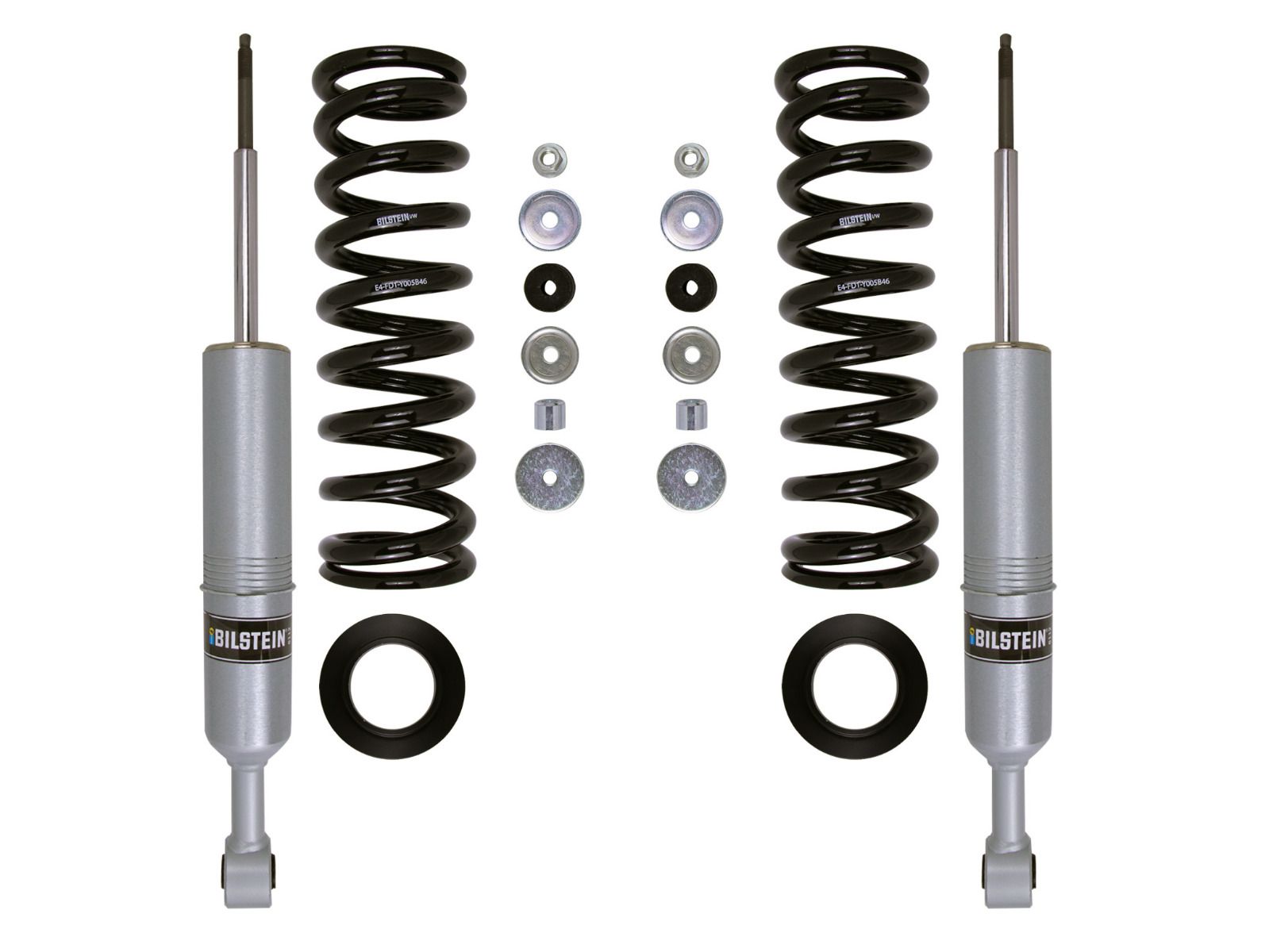 4Runner 2010-2024 Toyota 4wd - Bilstein Front 6112 Series Coil-Over Kit (Adjustable Height 1.5"-3.2" Front Lift, for additional 150-200 lbs of front weight)