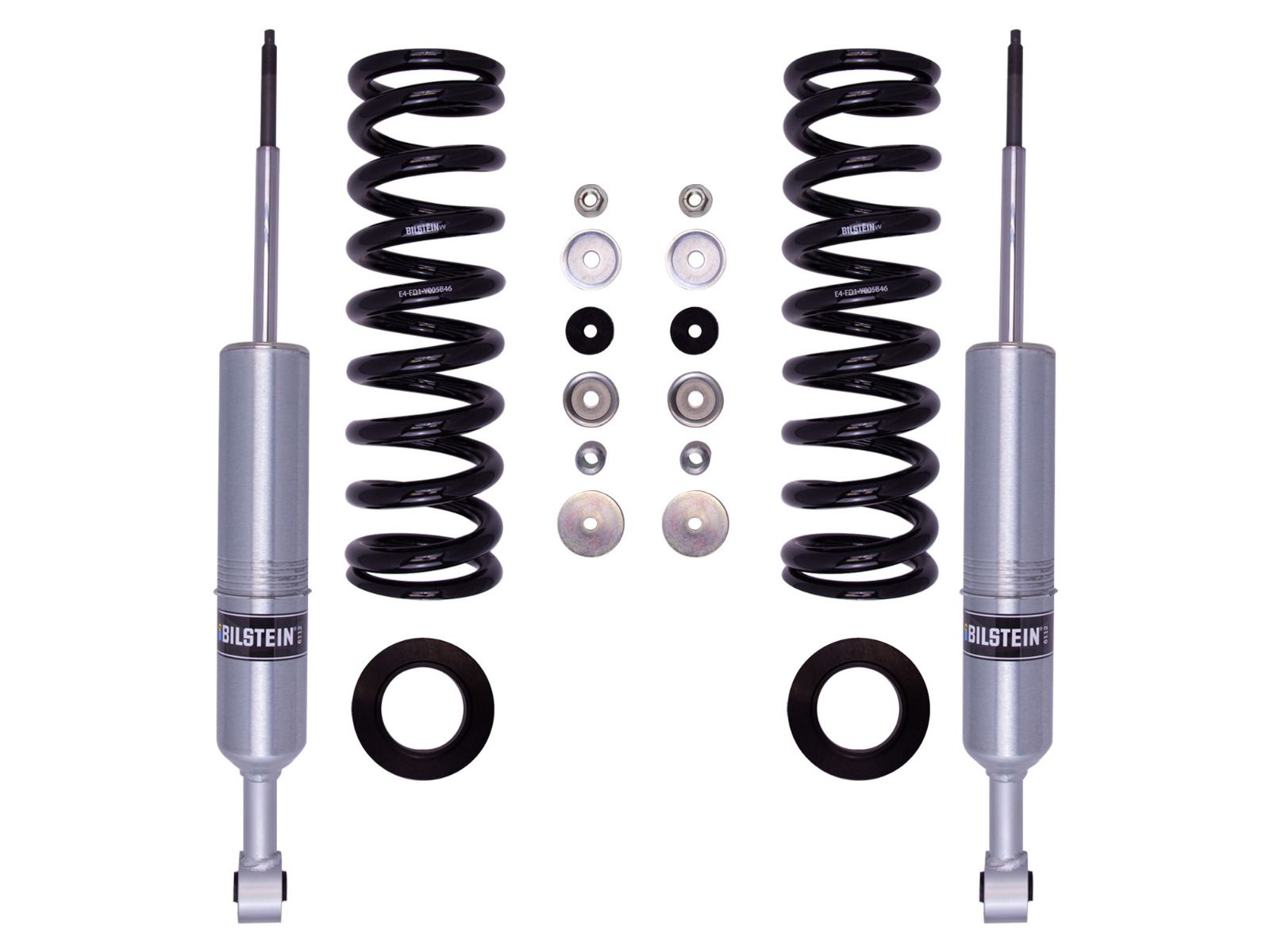 GX470 2003-2009 Lexus 4wd - Bilstein Front 6112 Series Coil-Over Kit (Adjustable Height 1.7"-3.2" Front Lift, for additional 150-200 lbs of front weight)