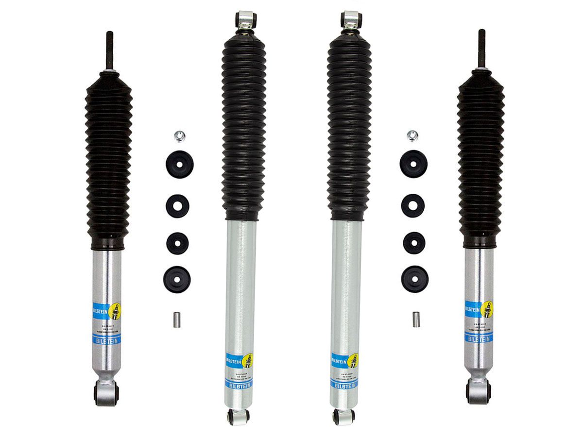 F250/F350 Super Duty 2017-2024 Ford 4wd (w/2 to 2.5" lift) - Bilstein 5100 Series Shock (set of 4)