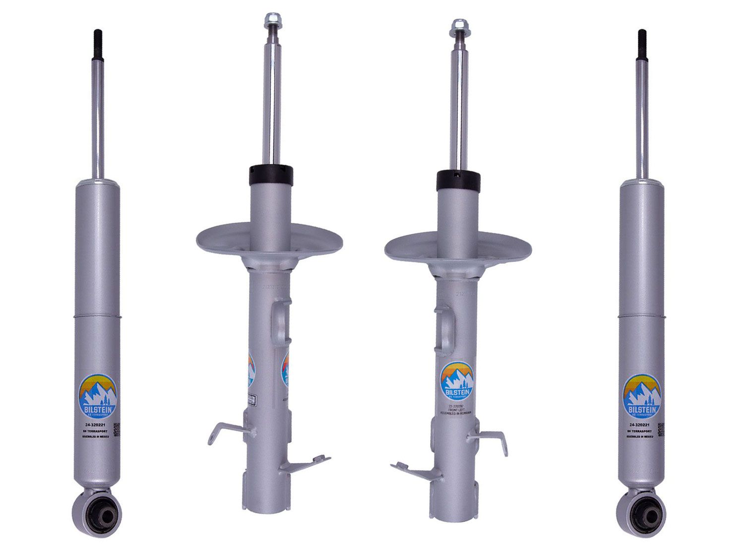 Crosstrek 2018-2020 Subaru 4wd - Bilstein B8 TerraSport Strut Shocks (set of 4 / 1.5" lift kit)