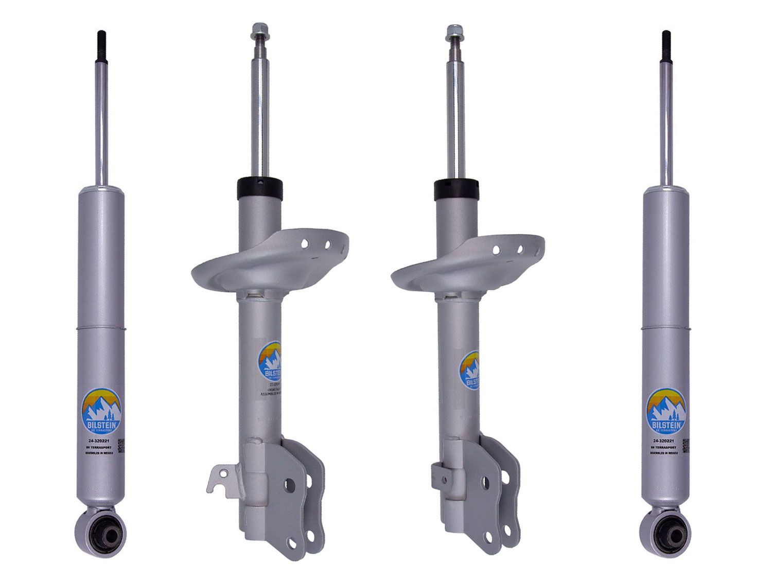 Forester 2009-2013 Subaru 4wd - Bilstein B8 TerraSport Strut Shocks (set of 4 / 1.5" lift kit)