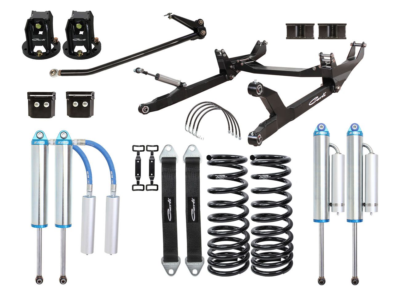 6" 2010-2011 Dodge Ram 2500 4wd (w/Diesel Engine) Dominator Lift System by Carli Suspension