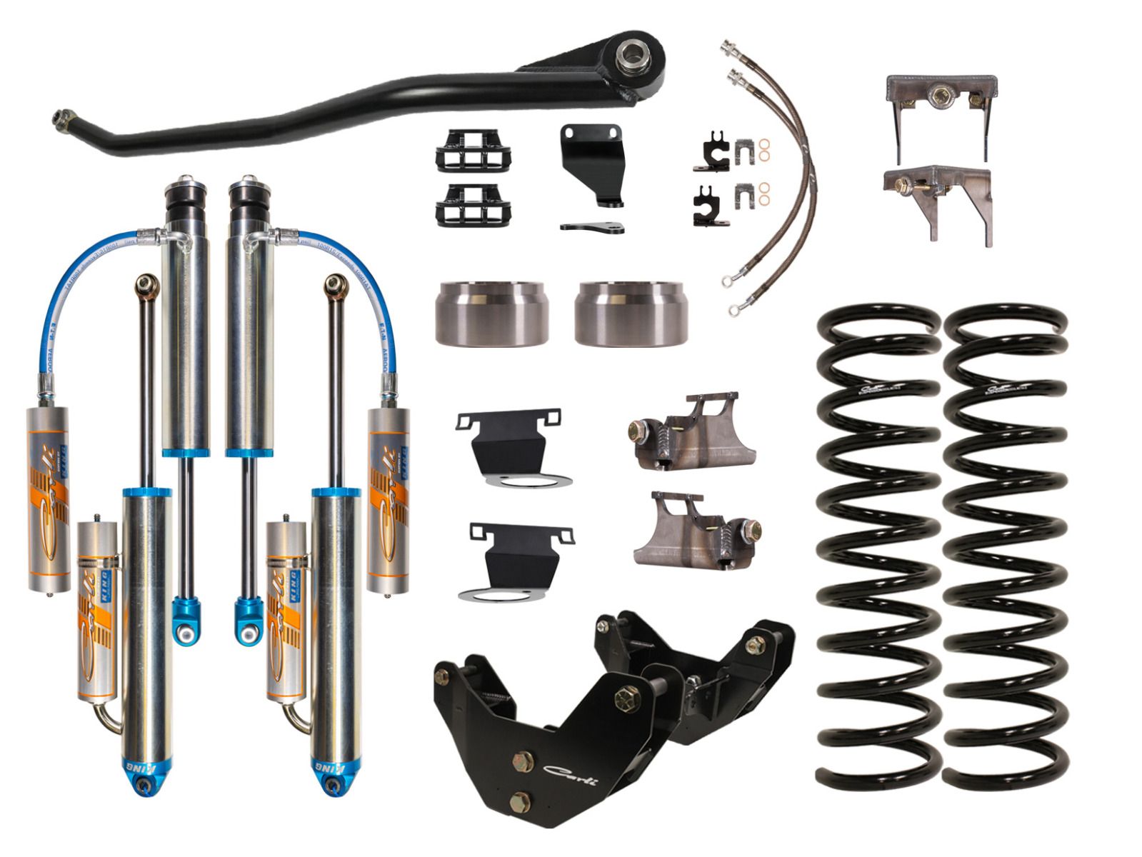 3.5" 2019-2024 Dodge Ram 3500 4wd (w/Diesel Engine) Dominator Lift System by Carli Suspension