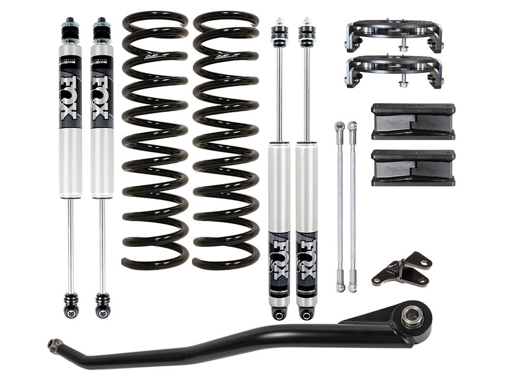 2.5" 2014-2018 Dodge Ram 2500 4wd (w/Diesel Engine & Factory Rear Air Suspension) Leveling System by Carli Suspension