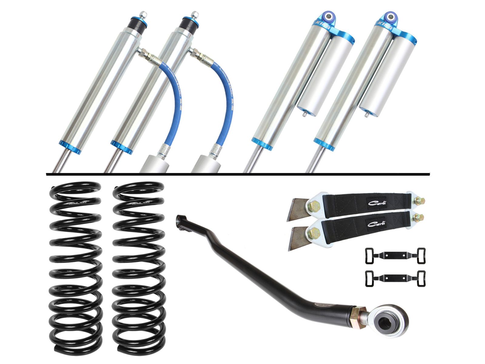3" 2010-2013 Dodge Ram 2500 4wd (w/Diesel Engine) Pintop Lift System by Carli Suspension