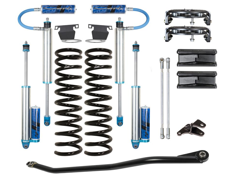 2.5" 2019-2022 Dodge Ram 2500 4wd (w/Diesel Engine & Factory Rear Air Suspension) Pintop Leveling System by Carli Suspension