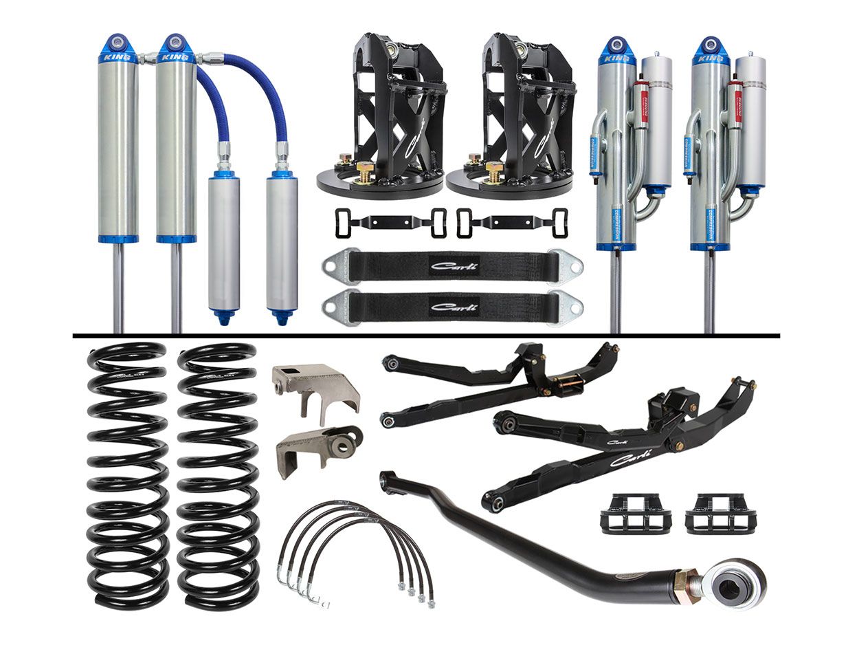 3" 2010-2011 Dodge Ram 2500 4wd (w/Diesel Engine) Unchained Long Arm Lift System by Carli Suspension