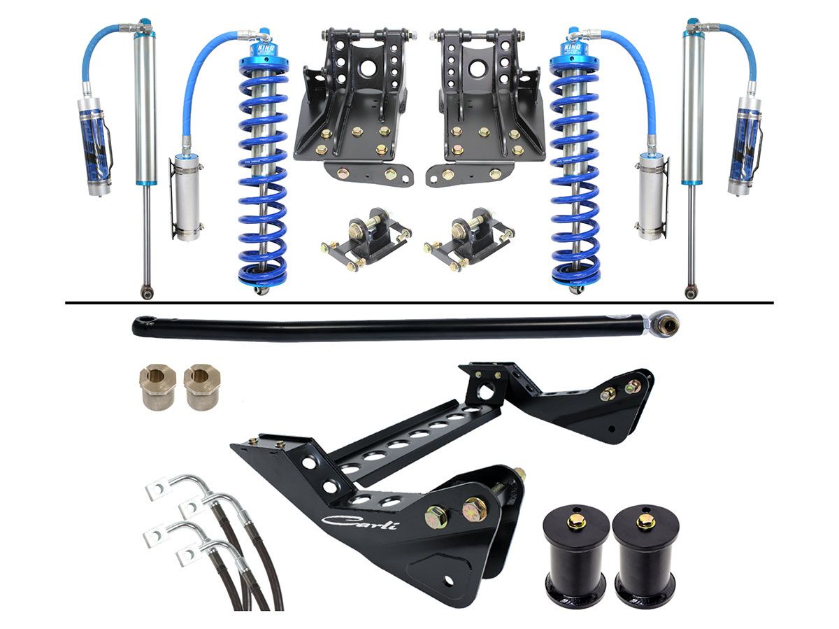 4.5" 2008-2010 Ford F250/F350 4wd (w/Diesel Engine) Coilover System by Carli Suspension
