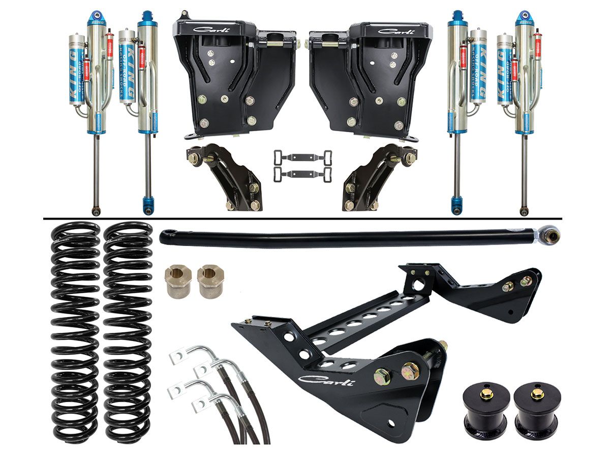 4.5" 2005-2007 Ford F250/F350 4wd (w/Diesel Engine) Unchained System by Carli Suspension