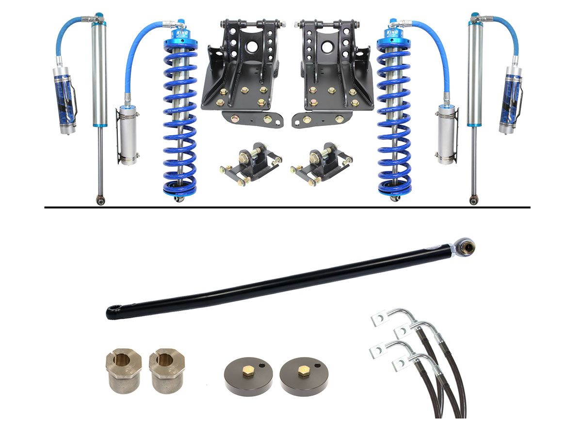 2.5" 2011-2016 Ford F250/F350 4wd (w/Diesel Engine) Coilover System by Carli Suspension