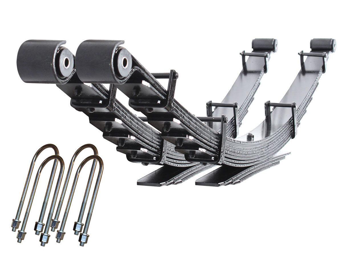 Ram 3500 2019-2023 Dodge 4WD (Diesel Engines w/4.25" axle tube) 2" Full Progressive Rear Leaf Spring Kit by Carli Suspension