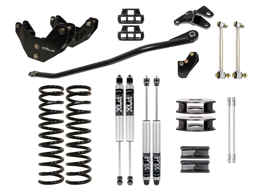 3.25" 2019-2022 Dodge Ram 2500 4wd (w/Diesel Engine & Factory Rear Air Suspension) Commuter Lift System by Carli Suspension