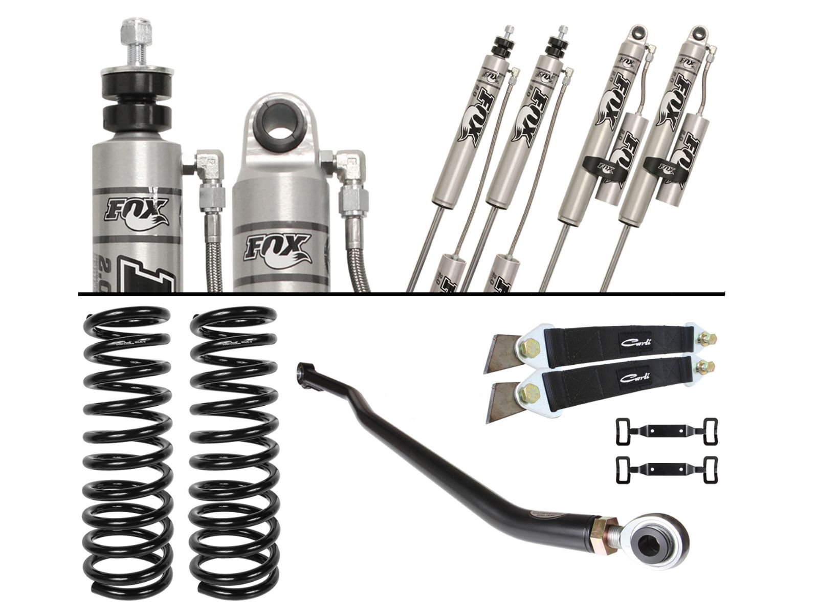 3" 2010-2013 Dodge Ram 2500 4wd (w/Diesel Engine) Backcountry Lift System by Carli Suspension