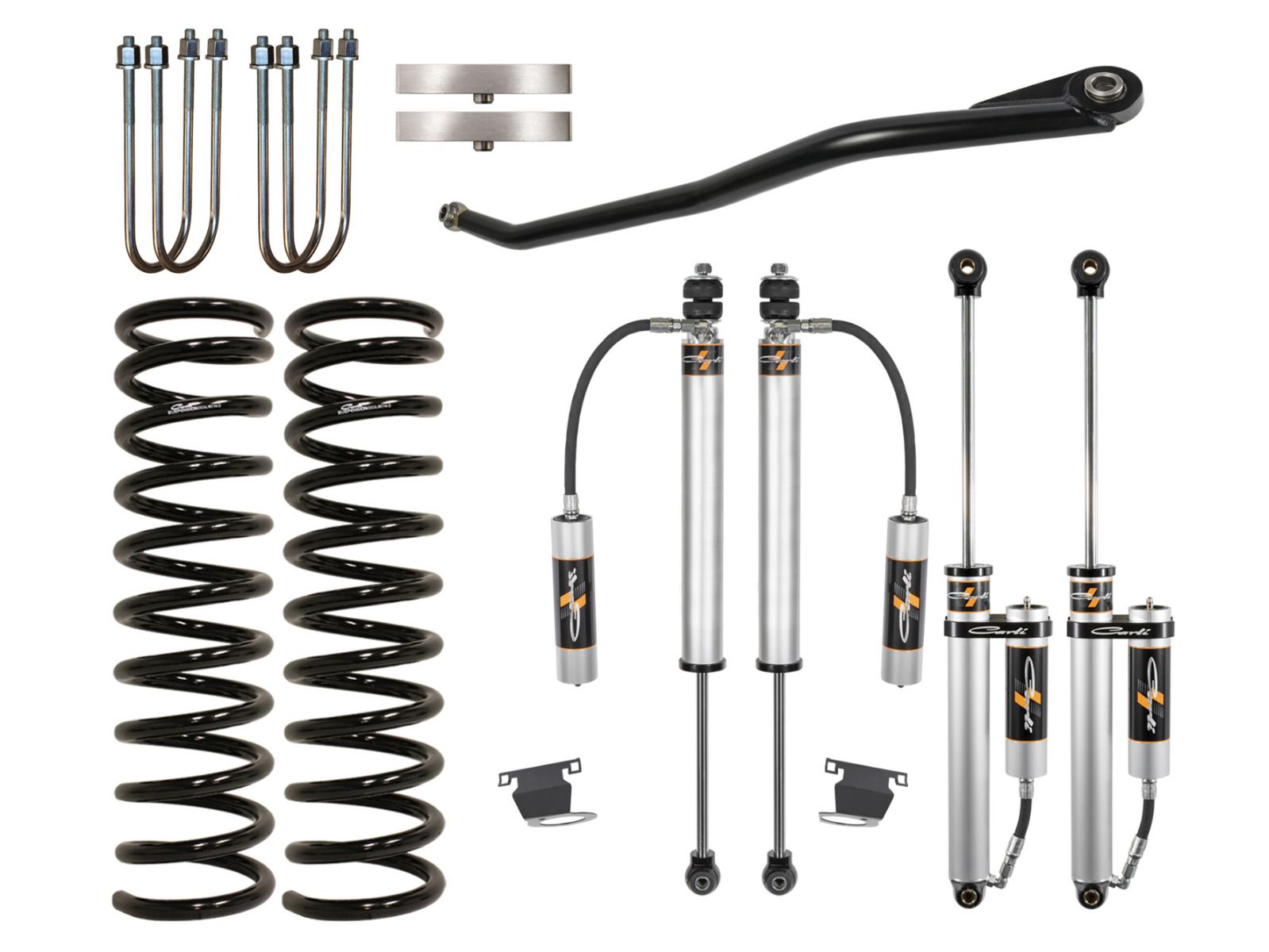 2.5" 2019-2022 Dodge Ram 3500 4wd (w/Diesel Engine) BackCountry Leveling System by Carli Suspension