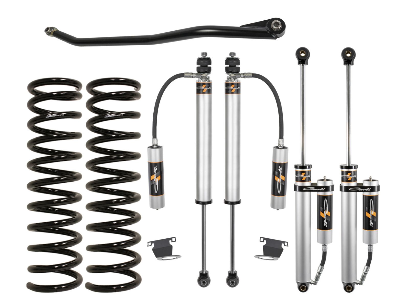 2.5" 2013-2018 Dodge Ram 3500 4wd (w/Diesel Engine) BackCountry Leveling System by Carli Suspension