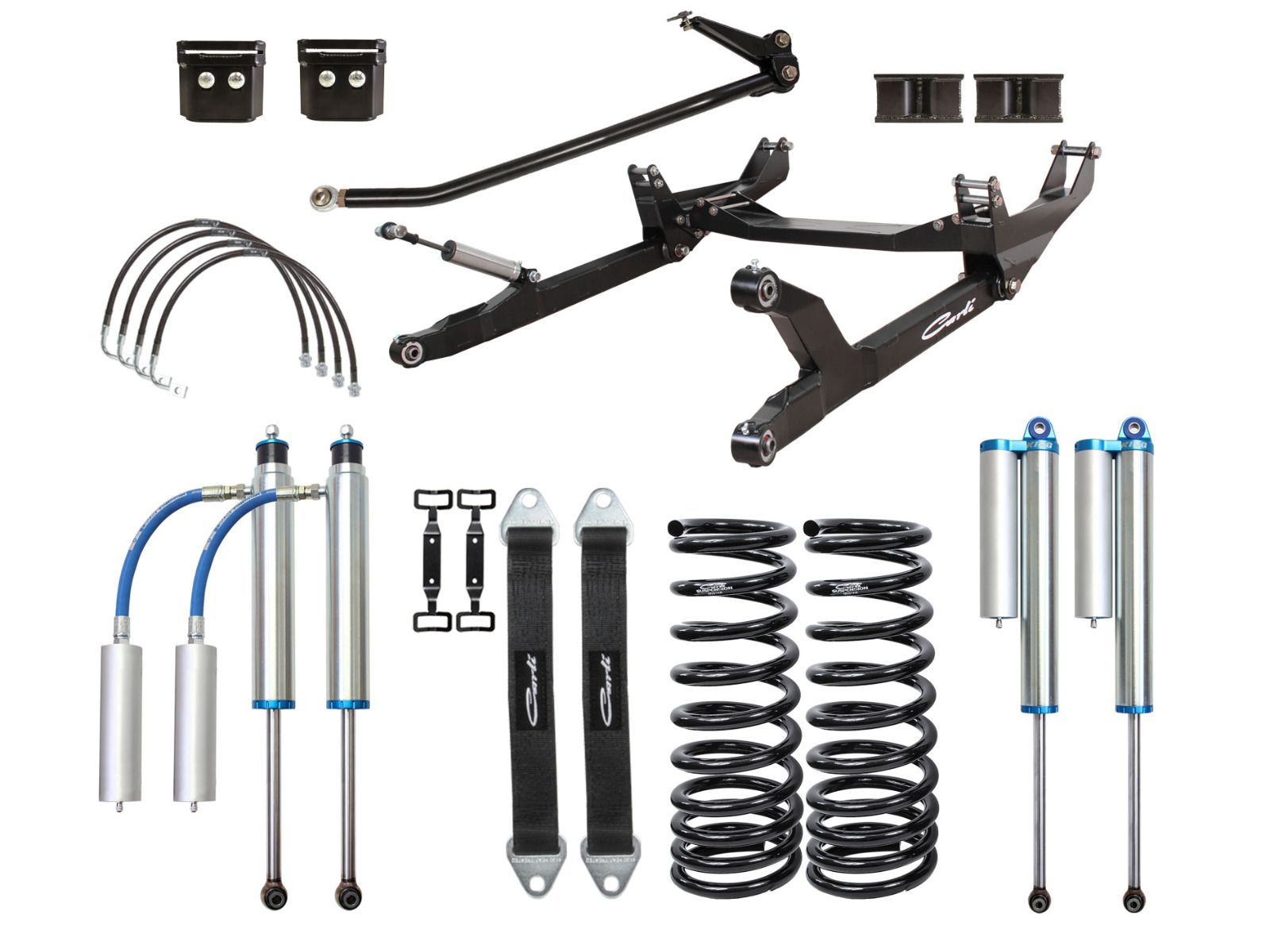 6" 2003-2009 Dodge Ram 2500 4wd (w/Diesel Engine & T-Style Steering) Pintop Lift System by Carli Suspension