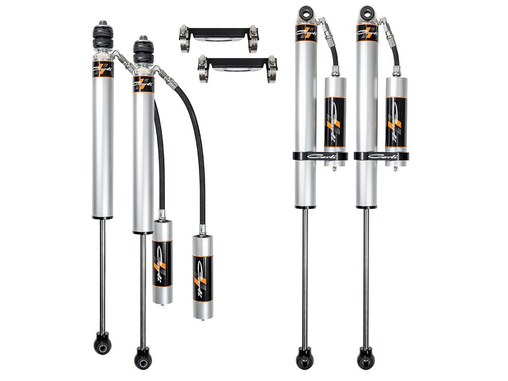 F250 / F350 2005-2023 Ford (w/diesel engine & 2.5-3.5" lift) - Carli SPEC 2.0 Remote Resi Backcountry Shocks (set of 4)