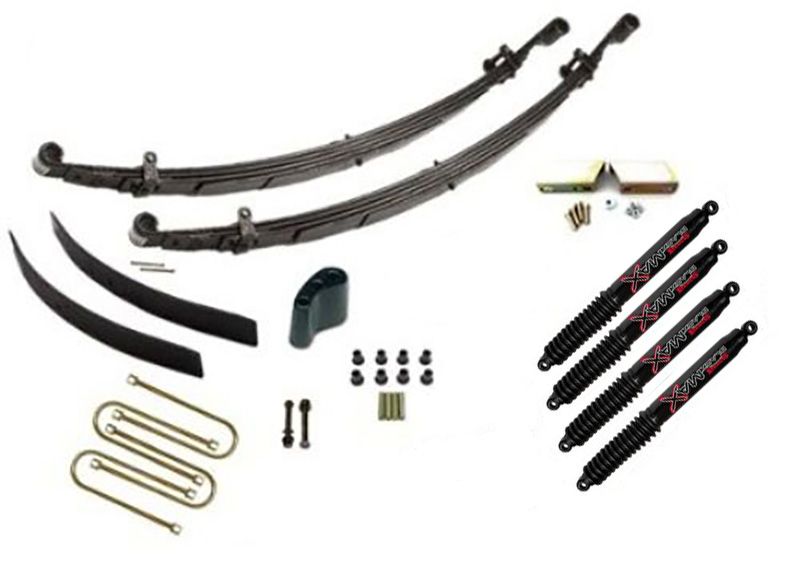 4" 1961-1993 Dodge W150 / W250 Pickup 4WD Budget Lift Kit  by Jack-It