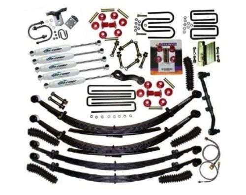 4" FR / 2" RR 1987-1993 Dodge W/250/W350 Pickup w/Cummins Engine 4WD Premium Lift Kit  by Jack-It