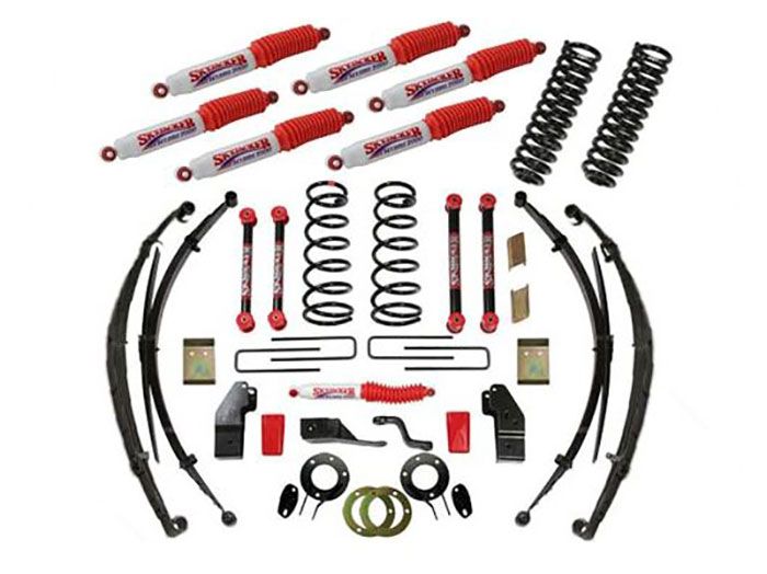 4" 2000-2002 Dodge Ram 2500/3500 4WD Premium Lift Kit  by Jack-It