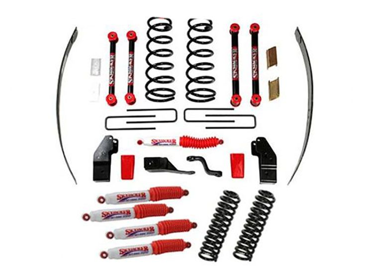 4" 2000-2002 Dodge Ram 2500/3500 4WD Budget Lift Kit  by Jack-It