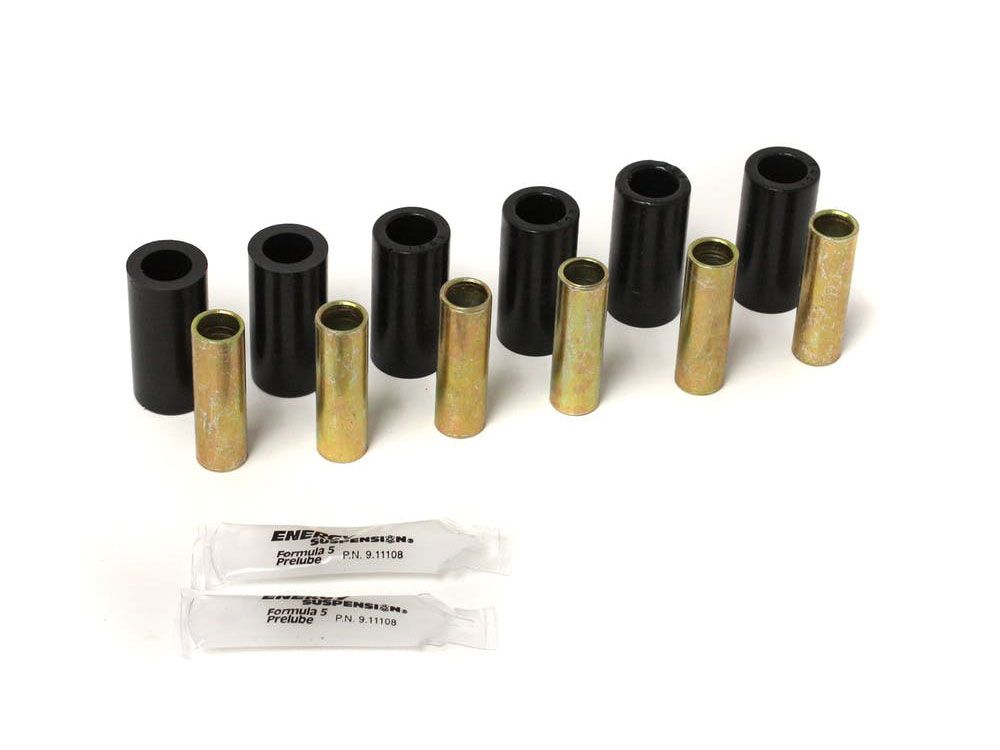 Wrangler CJ 1955-1975 Jeep Front/Rear Spring and Shackle Bushing Kit by Energy Suspension
