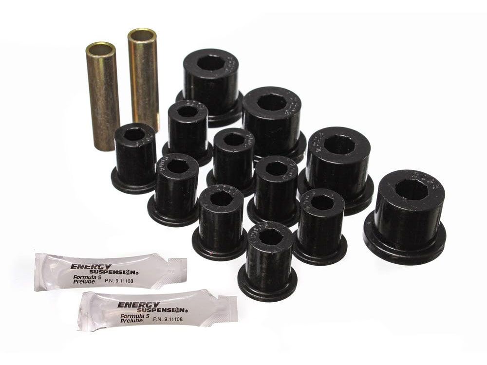 Wrangler CJ 1976-1986 Jeep Rear Spring and Shackle Bushing Kit by Energy Suspension