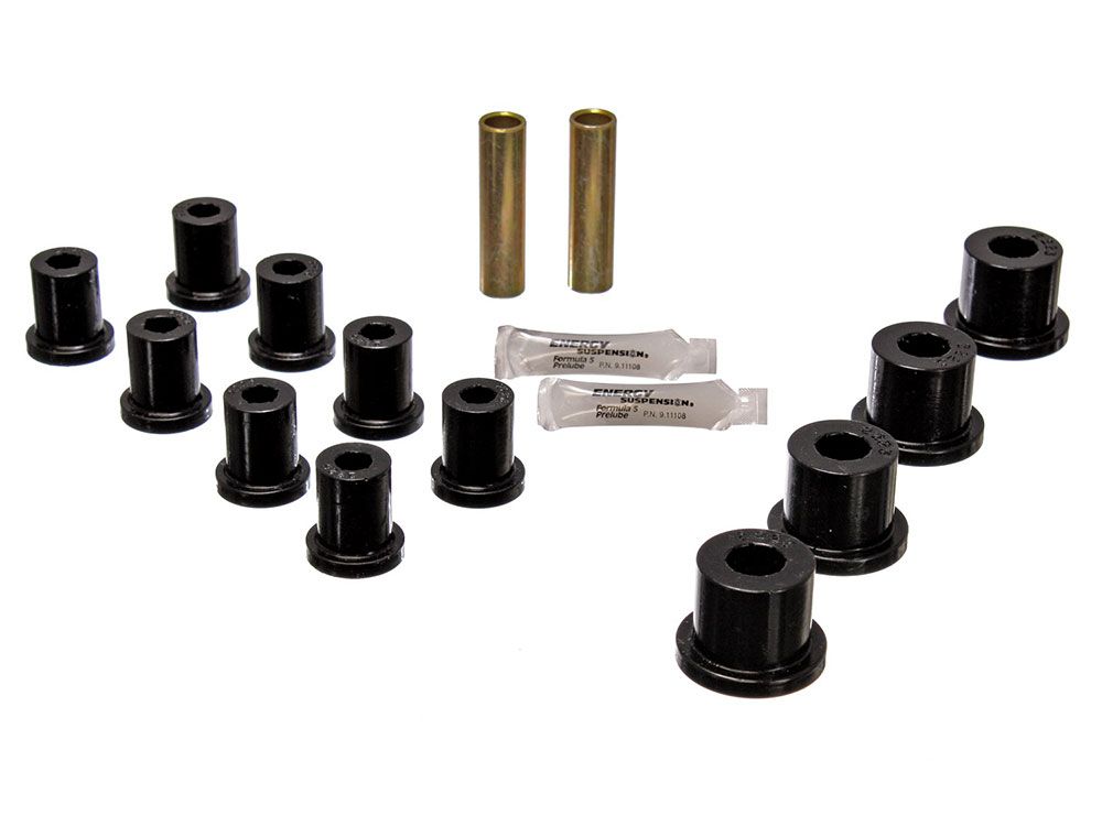 Wrangler CJ 1976-1986 Jeep Rear Aftermarket Spring and Shackle Bushing Kit by Energy Suspension